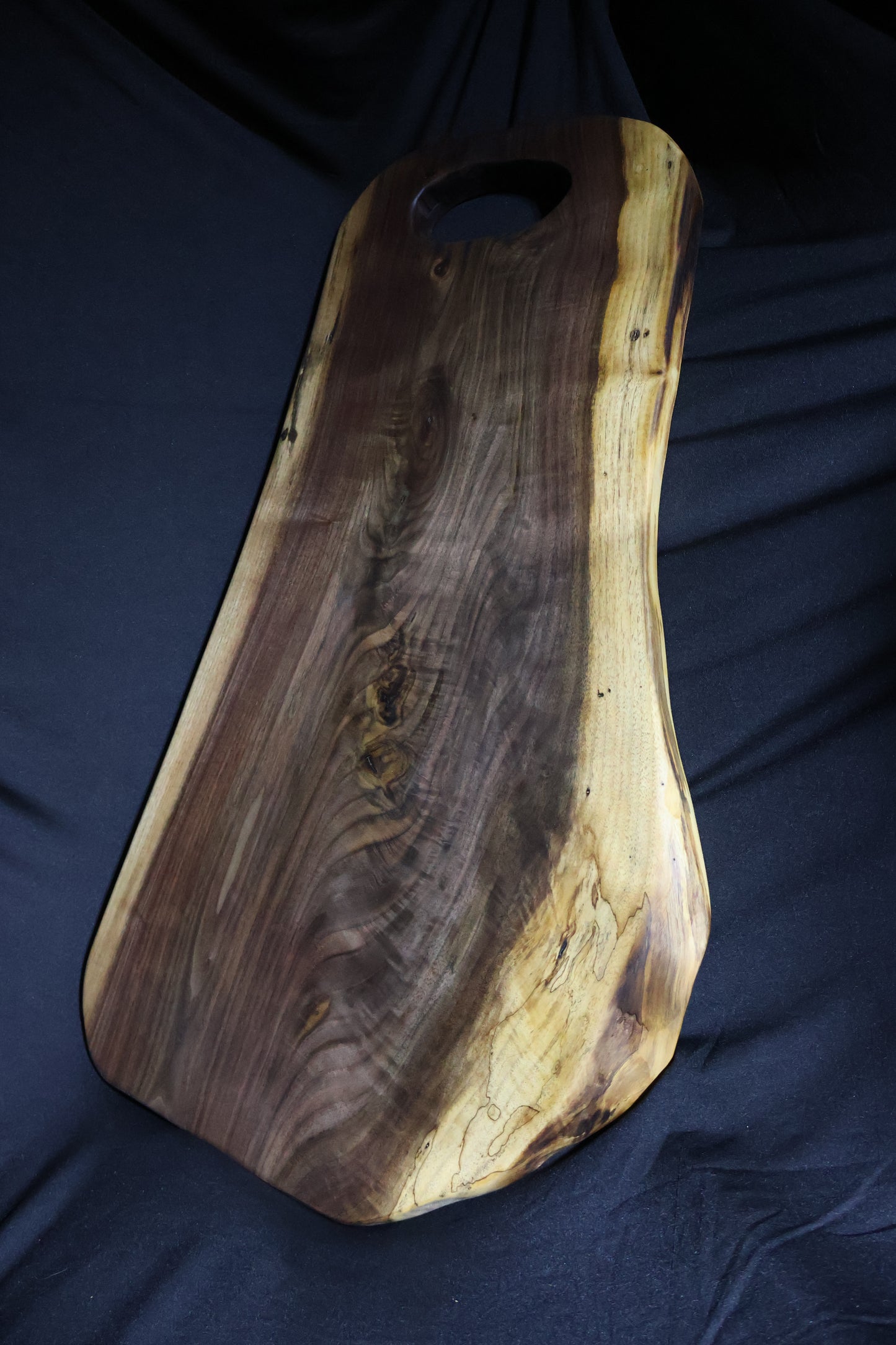 Live Edge Black Walnut Charcuterie Board